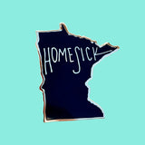 Homesick Minnesota Hard Enamel Pin