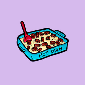 Tater Tot Hot Dish Soft Enamel Pin